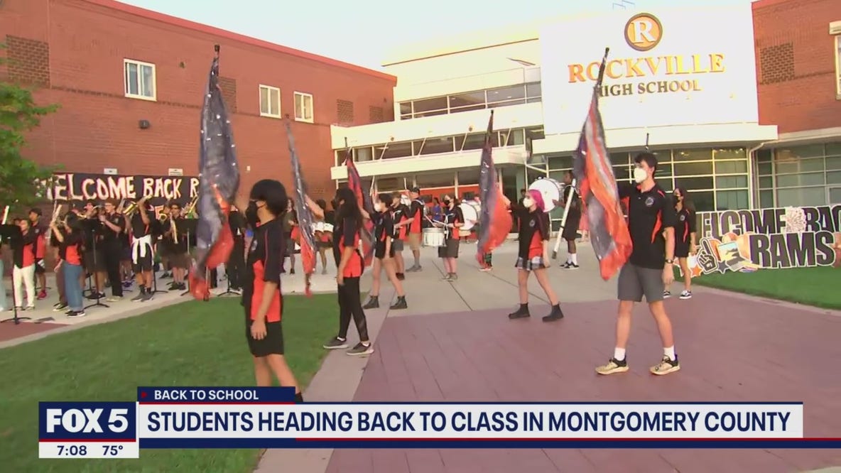 Montgomery County Public Schools open doors to students on first day back